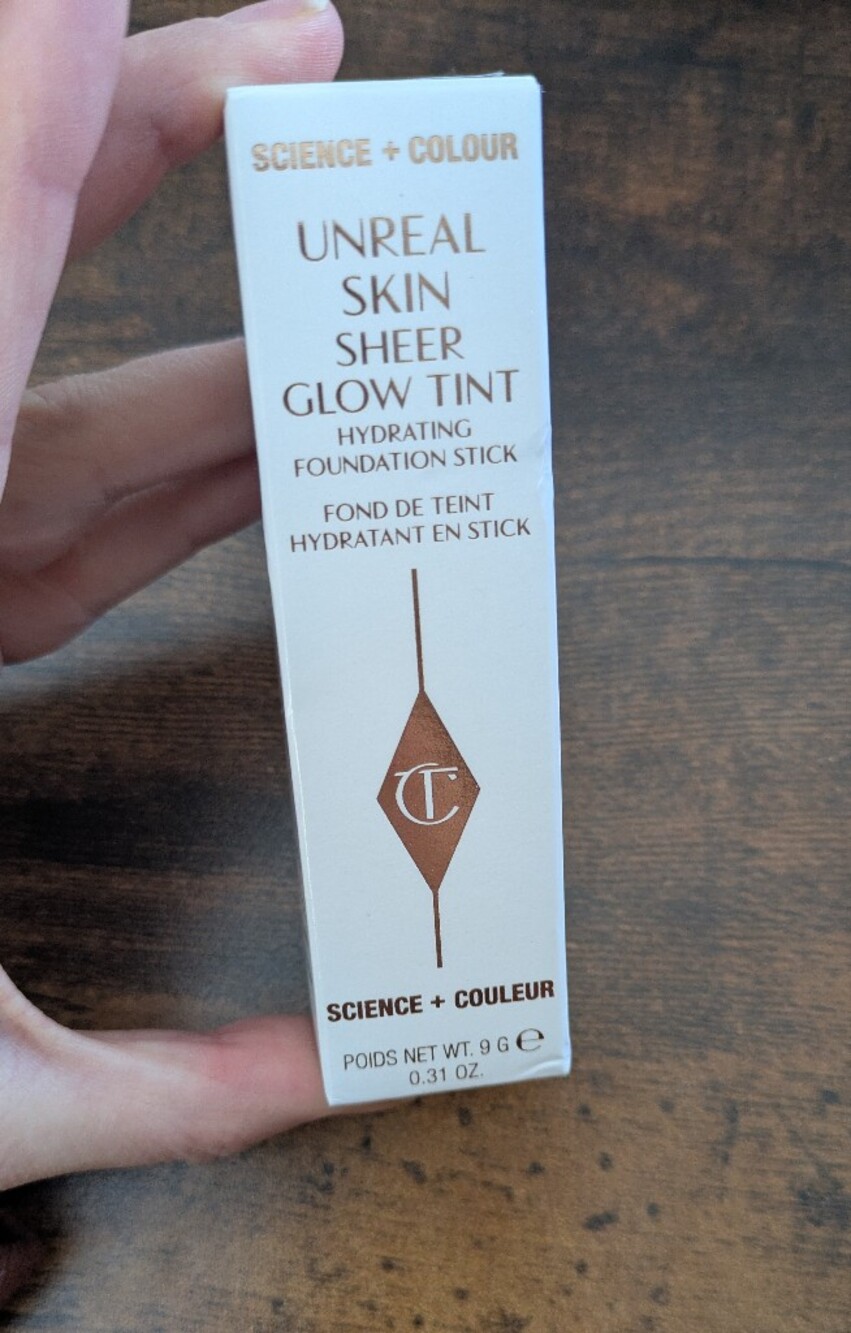 Charlotte Tilbury Unreal Skin Sheer Glow Tint Shade 10 Tan (Warm Tan)